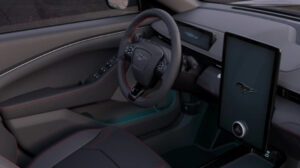 Nội thất Ford Mustang sang trọng, đậm chất thể thao.