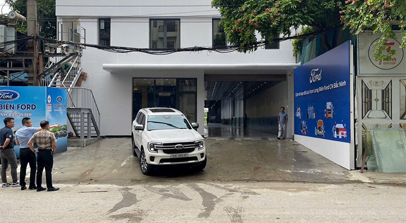 Xưởng dịch vụ bảo dưỡng – sửa chữa xe Ford Bắc Ninh ngày khai trương