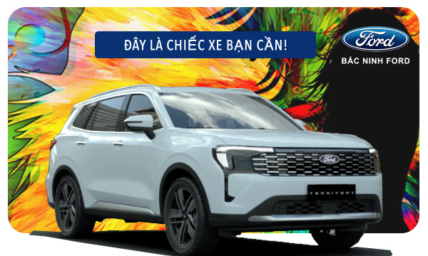 Ford Territory 2026 SUV 5 chỗ thiết kế hiện đại, nội thất tiện nghi, công nghệ thông minh